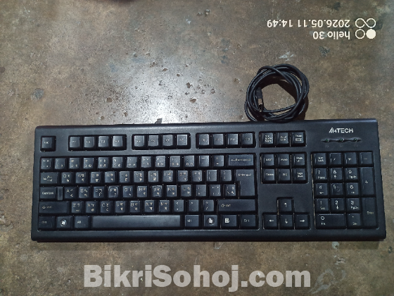 A4tech KRS-85 Wired Multimedia Keyboard